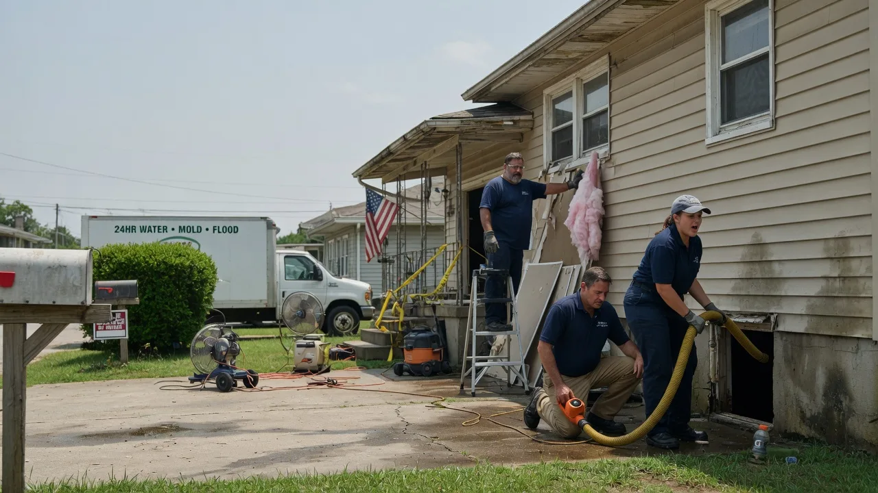 Water Damage Repair in Attica, KS near me